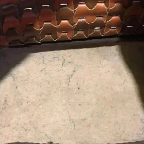 Mulberry brown woven leather satchel handbag - Picture 10 of 13